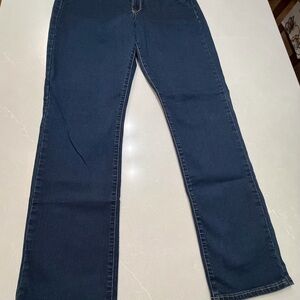 Lucky Brand Dark Blue Straight Leg Jeans, 12